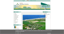 Desktop Screenshot of bovbjergcamping.dk
